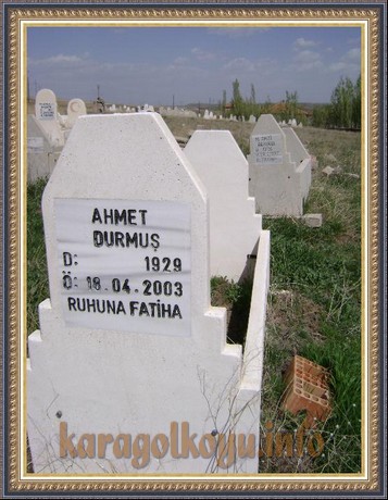 AHMET DURMUŞ