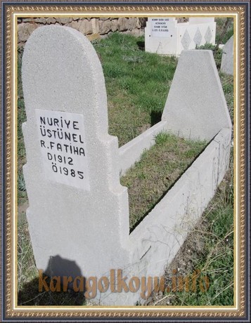 NURİYE �ST�NEL